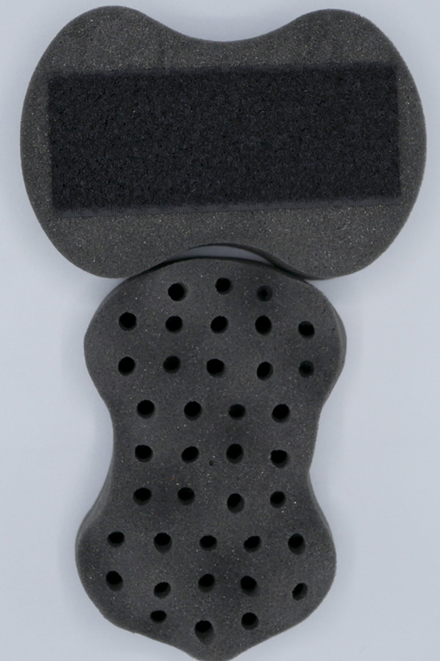 Nudred Replacement Sponge for the Wooden Interchangeable Hair Sponge, For Black Men With Natural, Afro Hair, Small & Convoluted Holes to Twist and Curl Freeform Dreads, Coils, Curls, Twists & Beards