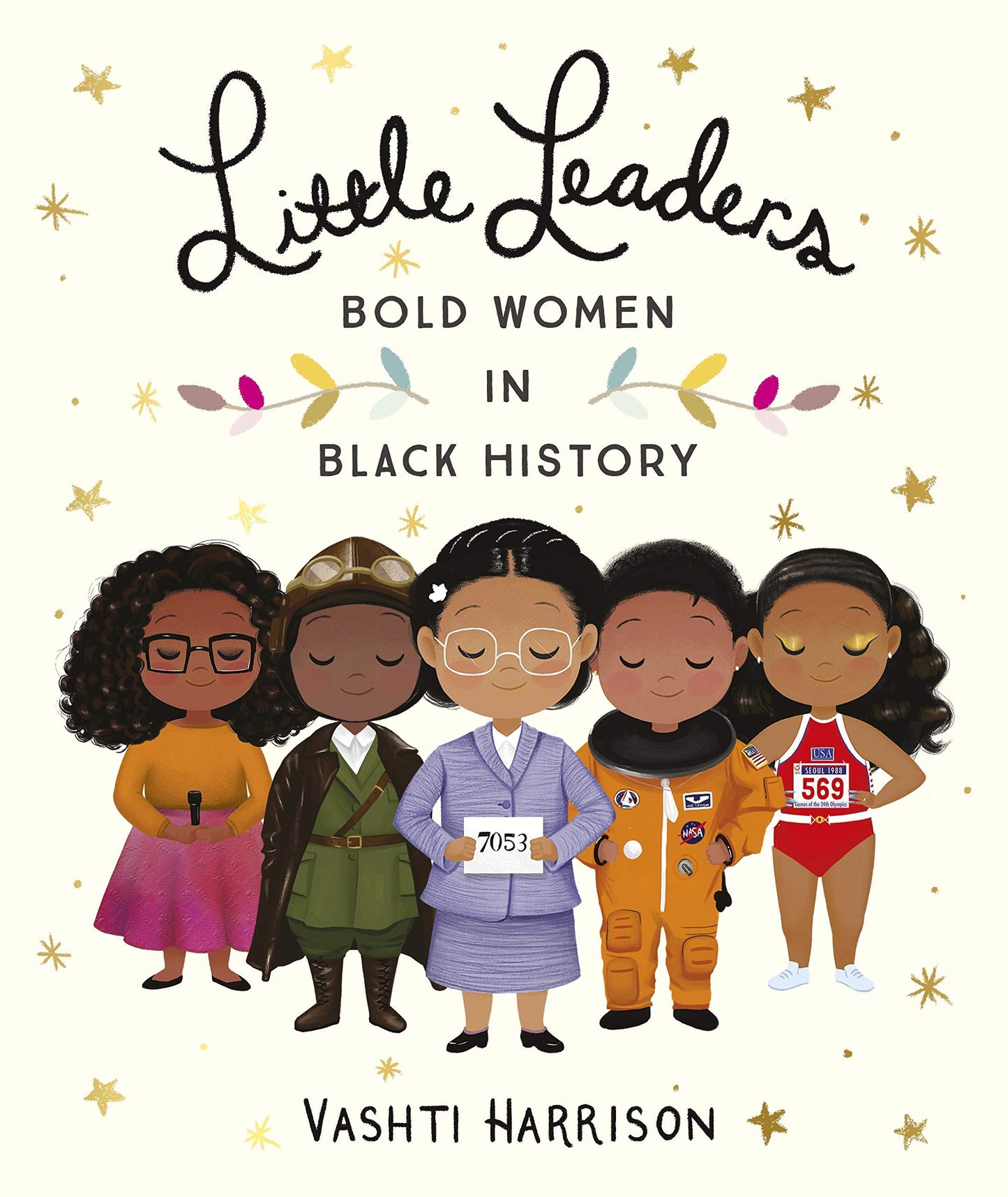 Vashti Harrison Little Leaders Collection 3 Books Set (Bold Women in Black History, Exceptional Men in Black History, Visionary Women Around the World)