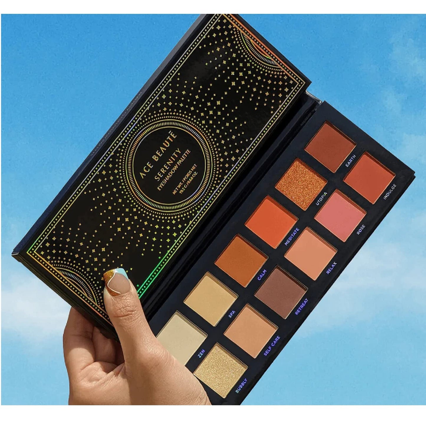 Ace Beaute Eye Shadow Palette -Serenity 12 shades