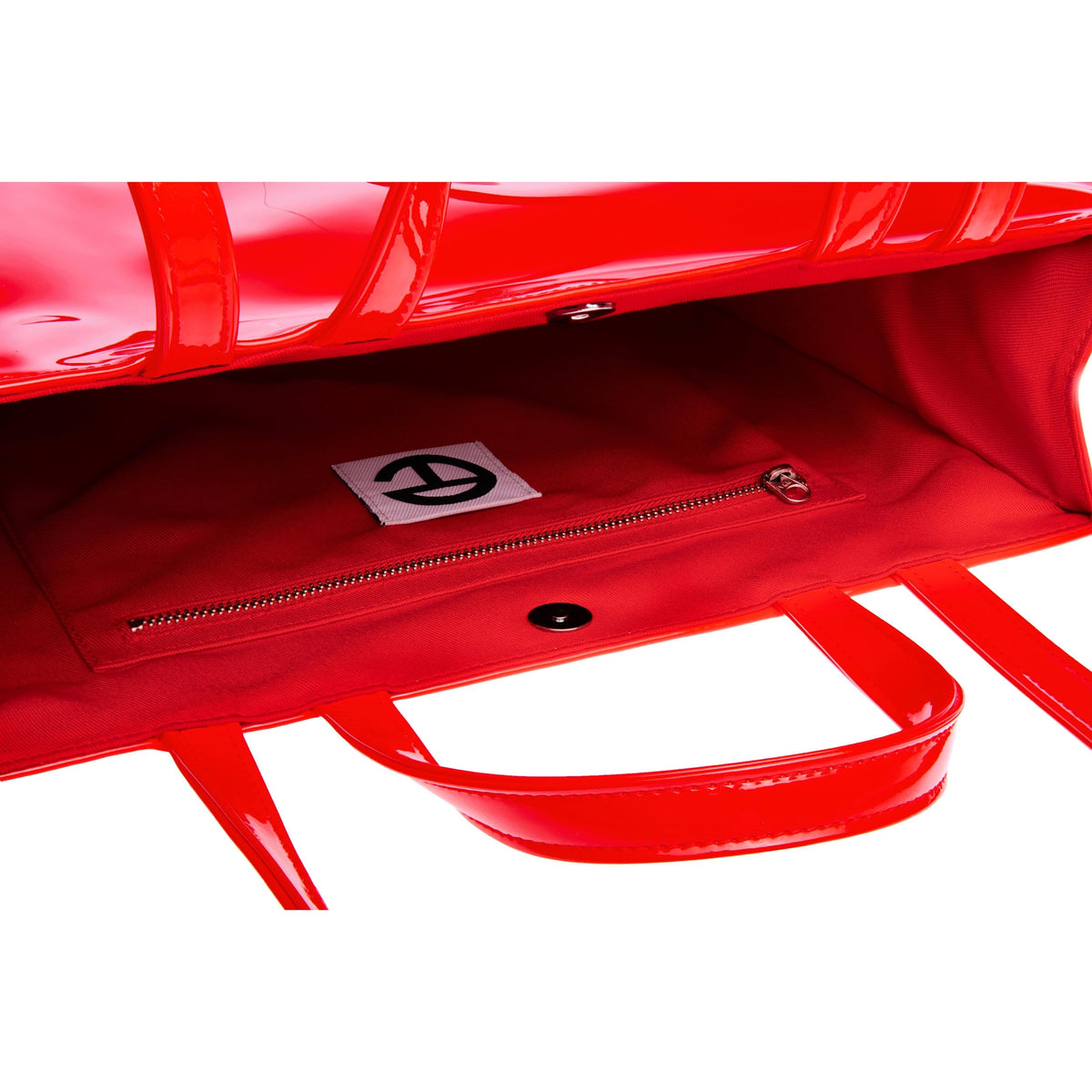 TELFAR Medium Shopping Bag - Red Patent