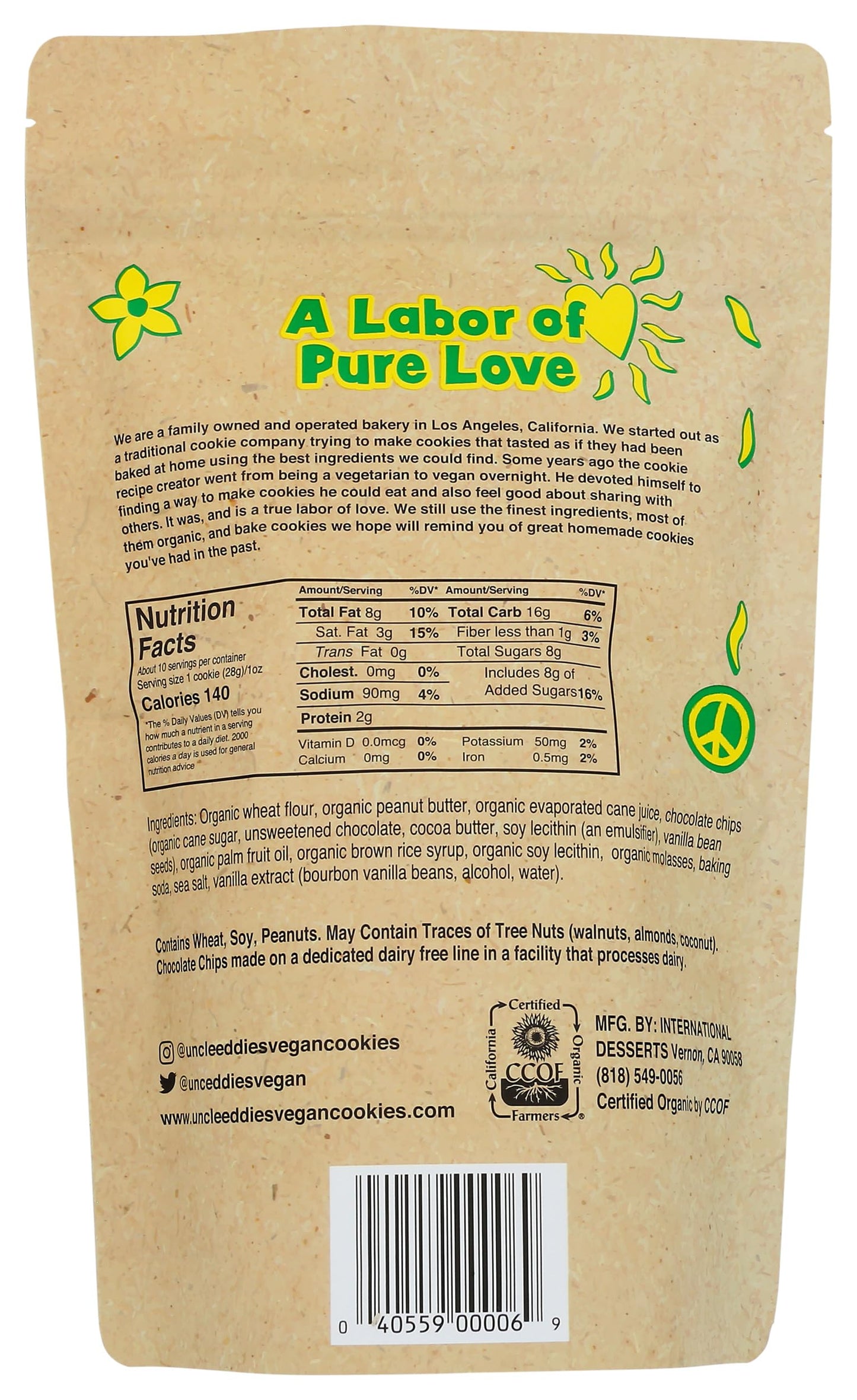 COOKES PENT BUTR CHC ORG