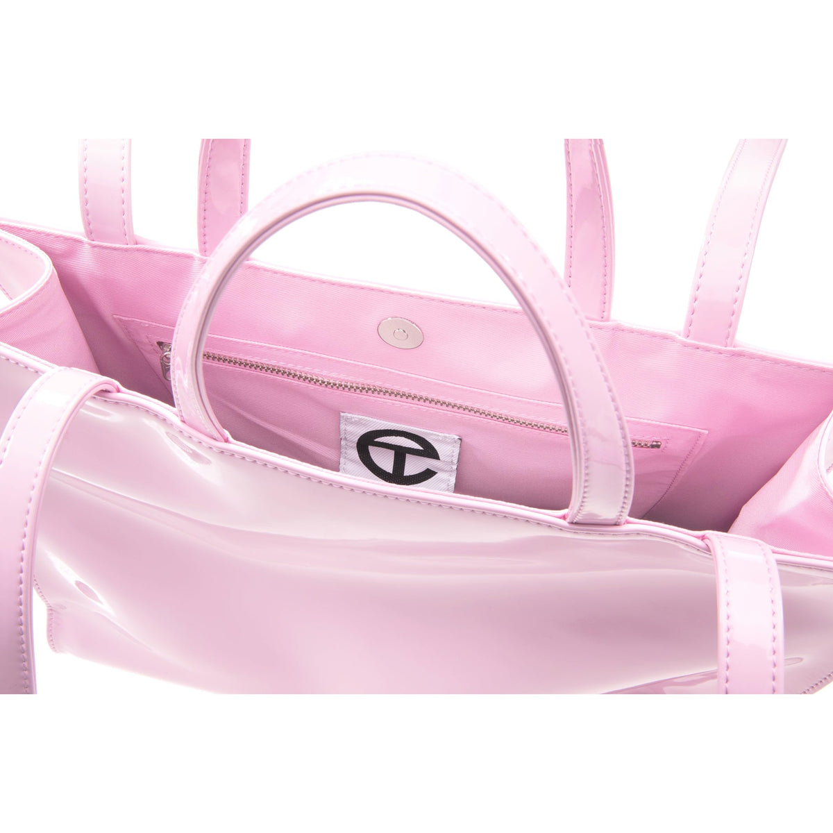 TELFAR Medium Shopping Bag - Bubblegum Patent