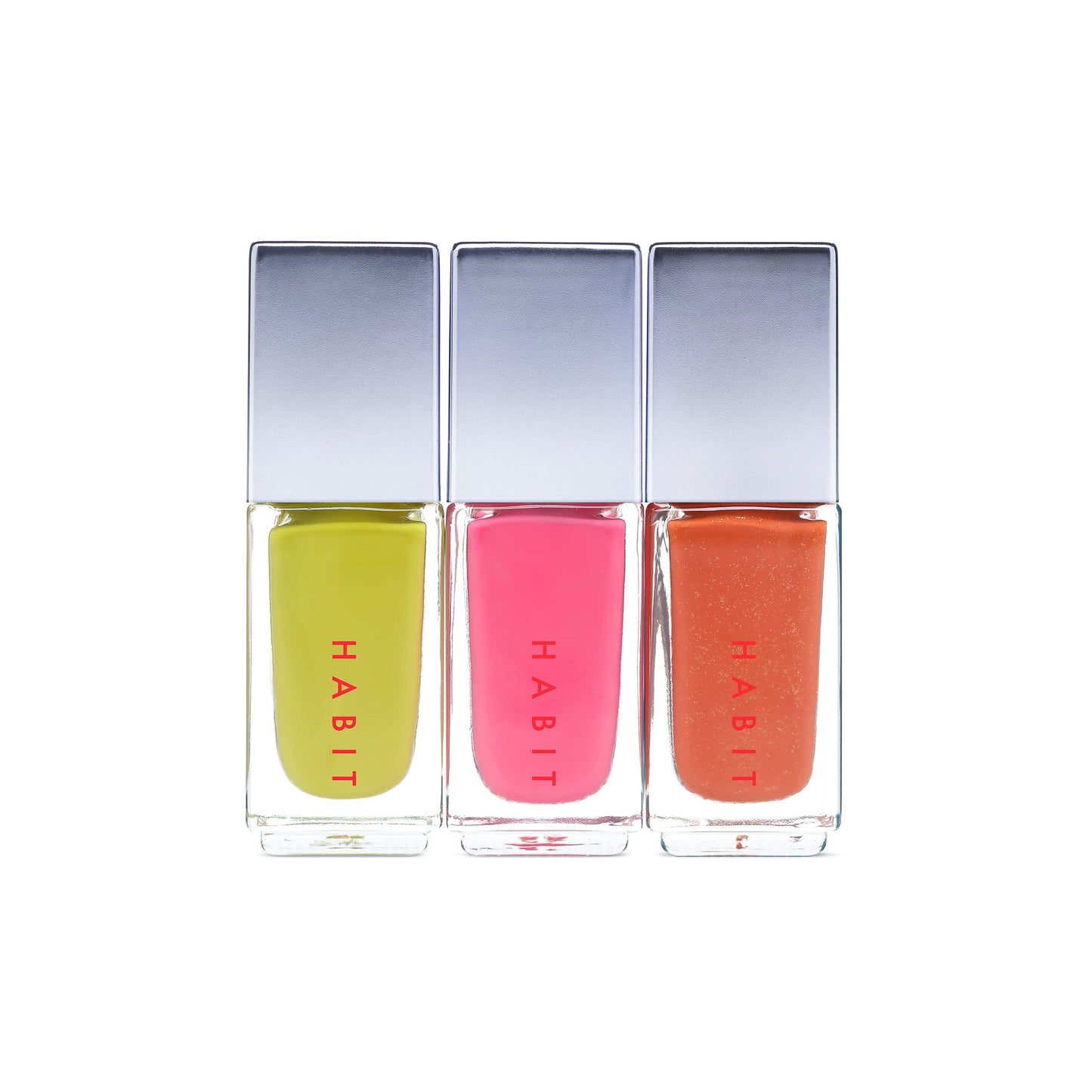 Habit Cosmetics | Vegan, Toxin-Free & Sustainably Packaged Mini Nail Polish Trio - Baby Trio - 0.3 oz (Flower Child)