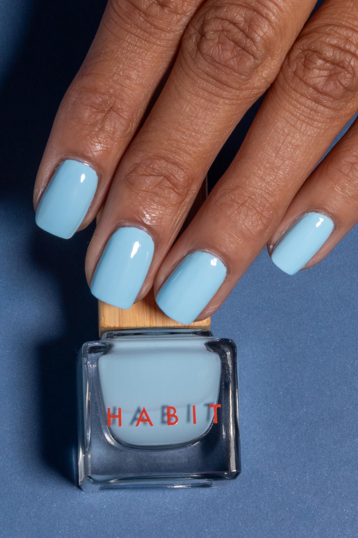 Habit Cosmetics | Vegan, Toxin-Free & Sustainably Packaged Nail Polish - Blue - .3oz (90's Baby)