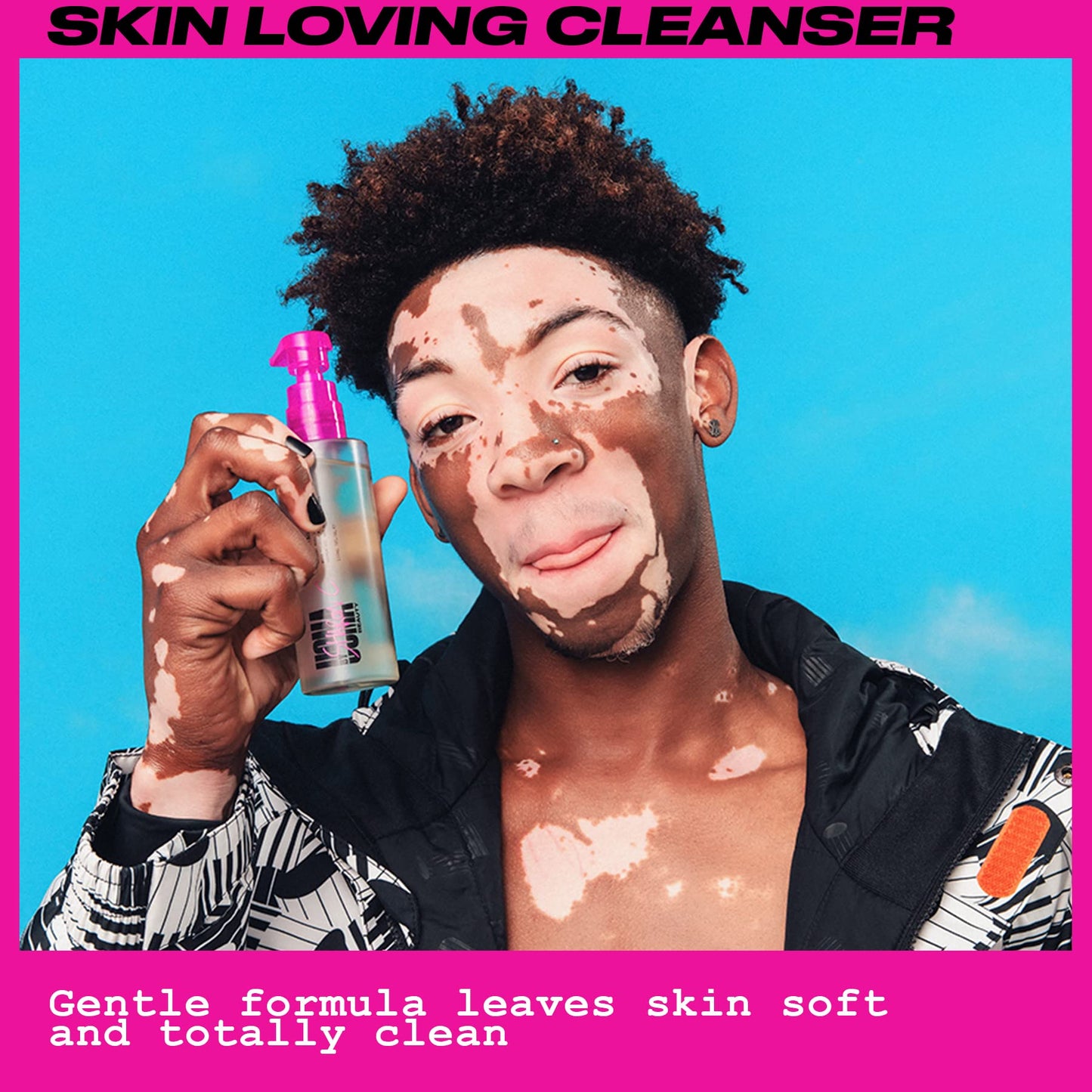 UOMA Cleansing Oil by Sharon C - Go Awf Au Naturel Cleansing Oil. Face Wash & Make Up Remover for All Skin Types, Hydrating Oil Cleanser with Natural Oils & Vitamin E. Vegan Skincare 150ml