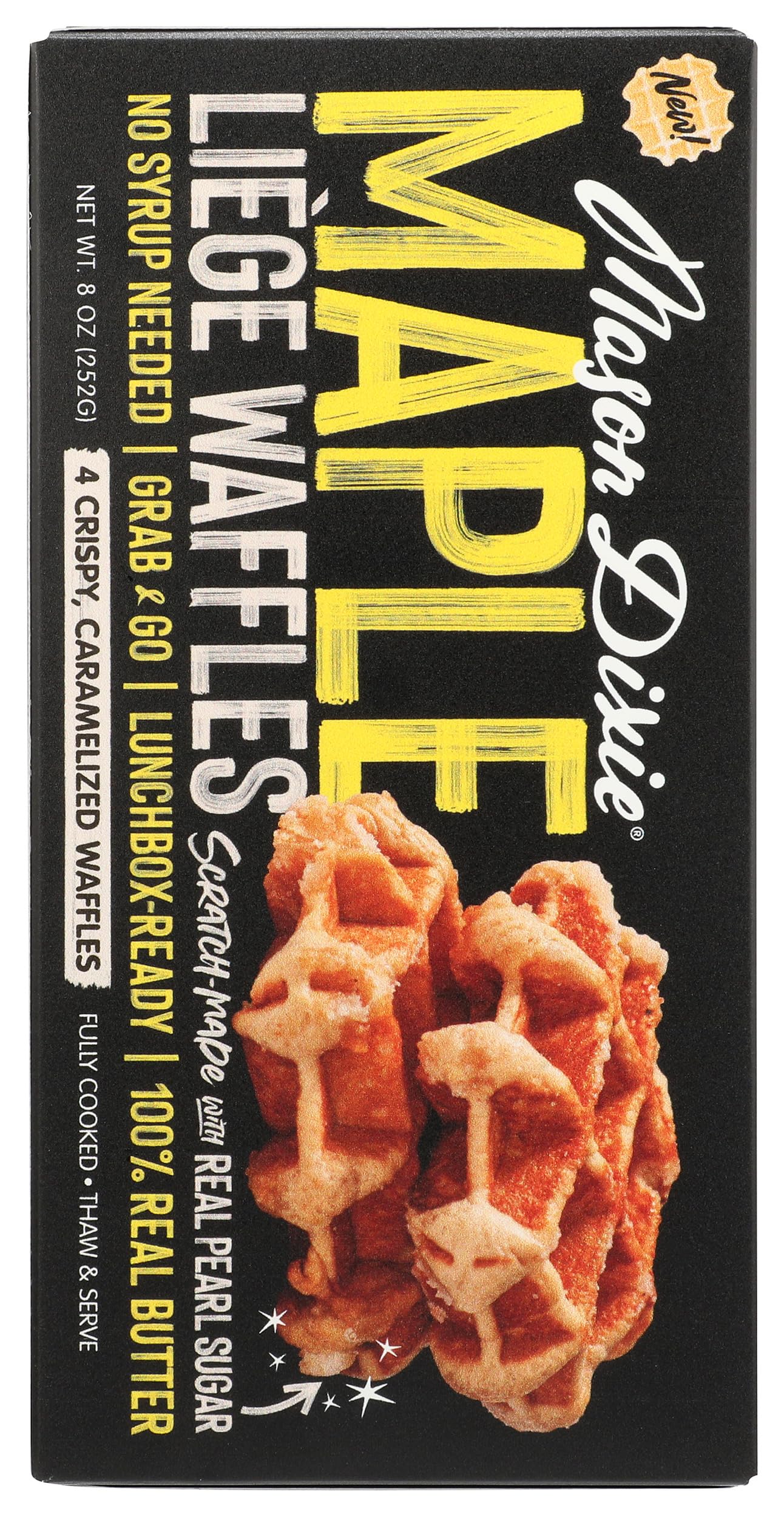 MASON DIXIE BISCUIT CO Maple Liege Waffles, 8 OZ
