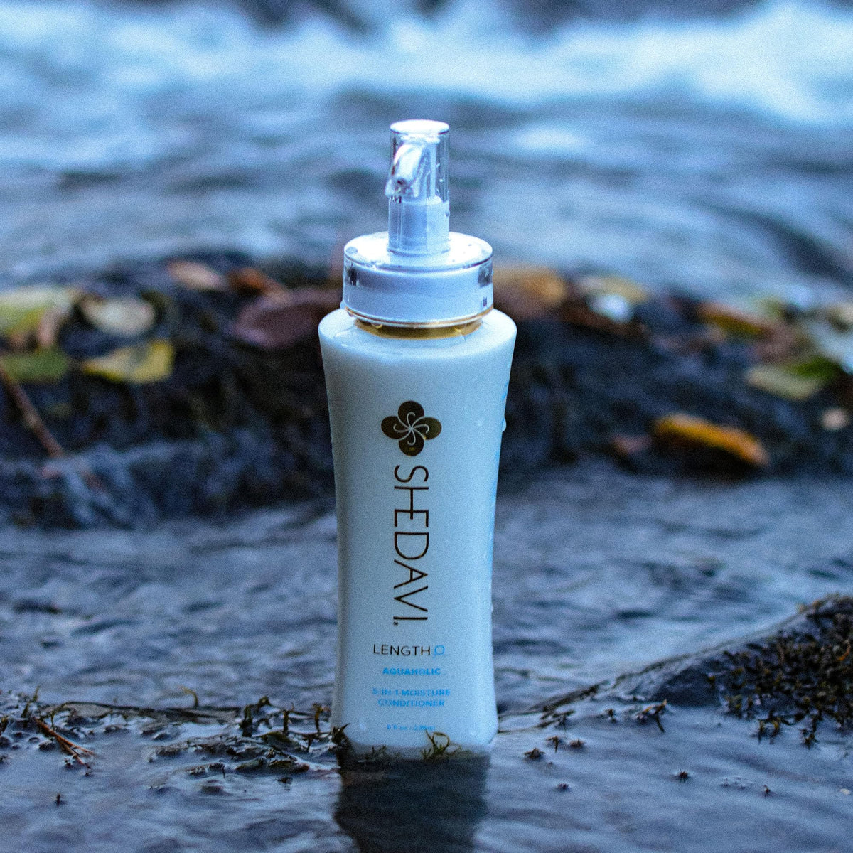 Shedavi Length₂O™ Aquaholic™ 5-in-1 Moisture Conditioner Dry Damaged Hair - Detangling Leave in Conditioner for Women Soften and Moisturize Hair Growth Free from Parabens
