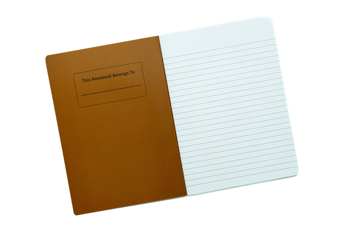 Black Women Line Art A5 Notebook Set
