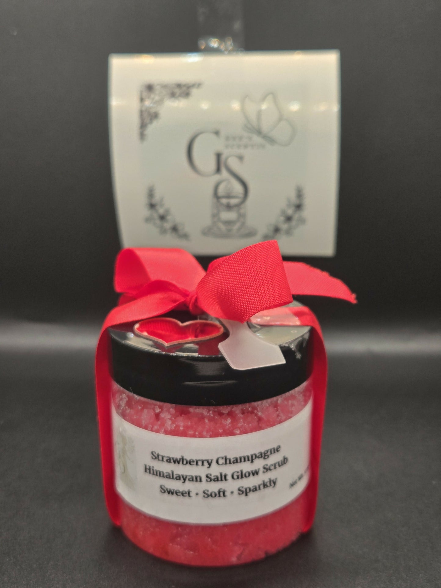Strawberry Champagne — Sea Salt Glow Scrub