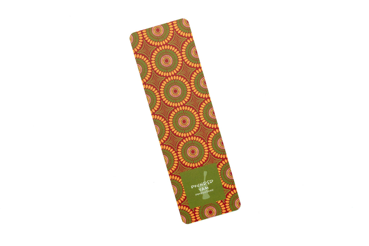 African Print Ankara Bookmark - Bloom