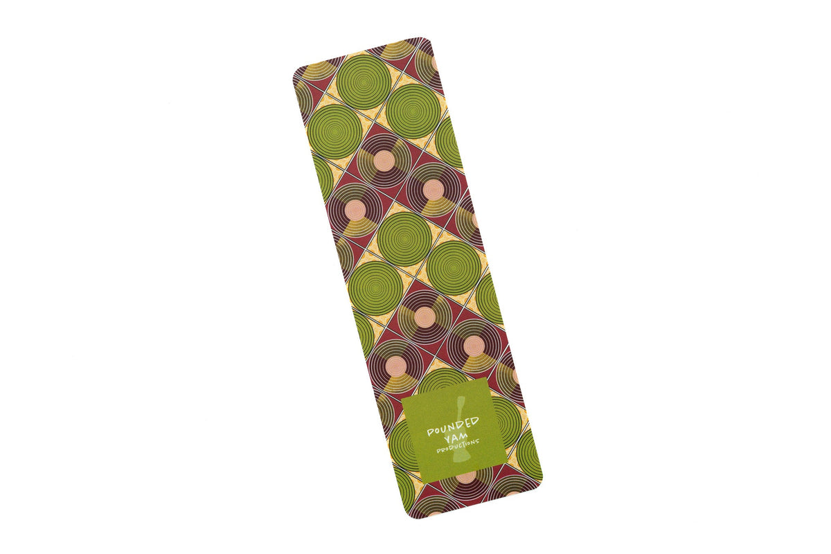 African Print Ankara Bookmark - Discs