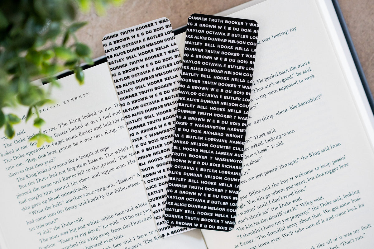 Bookmark - Classic Black Authors (Black)