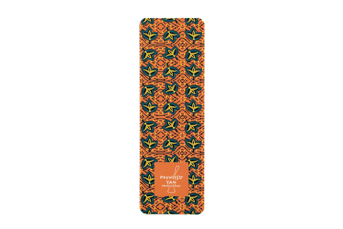 African Print Ankara Bookmark - Fans