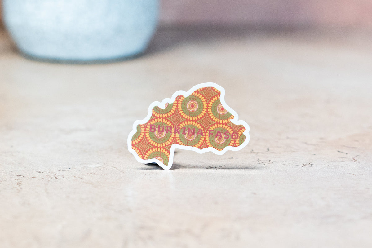 Burkina Faso Sticker (West Africa)