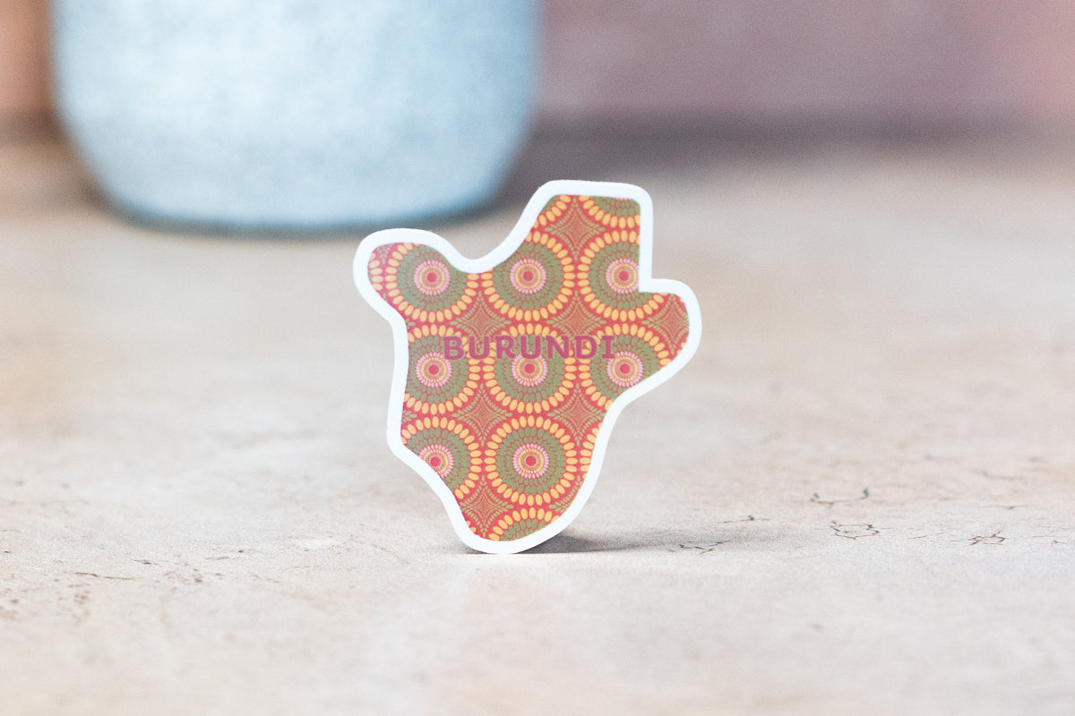 Burundi Sticker (East Africa)