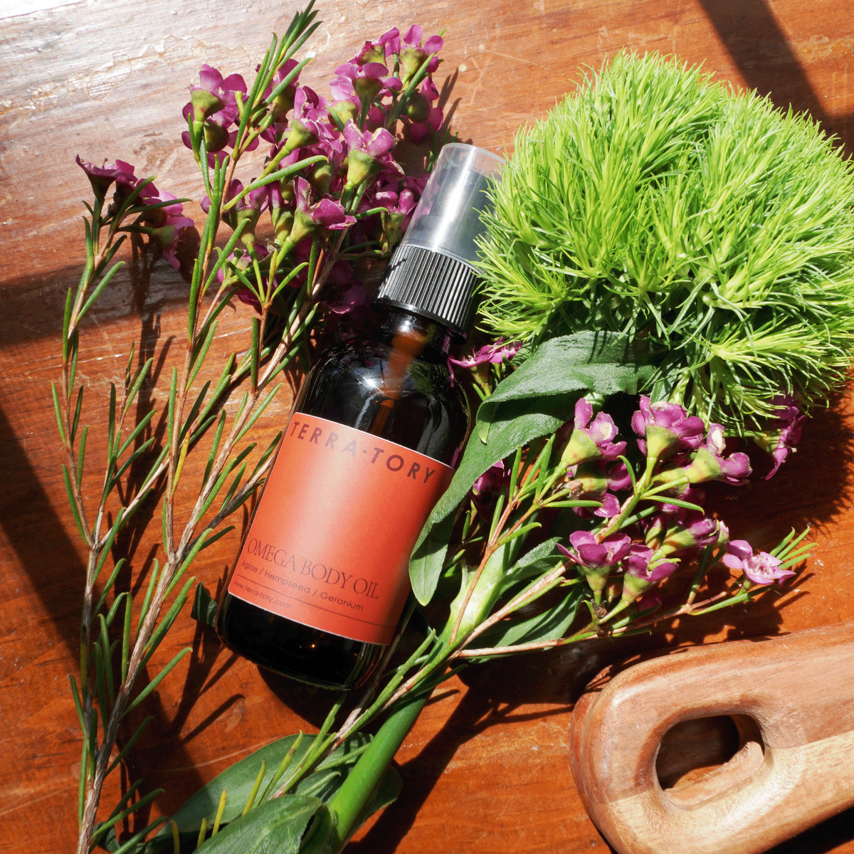Omega Body Oil: Geranium
