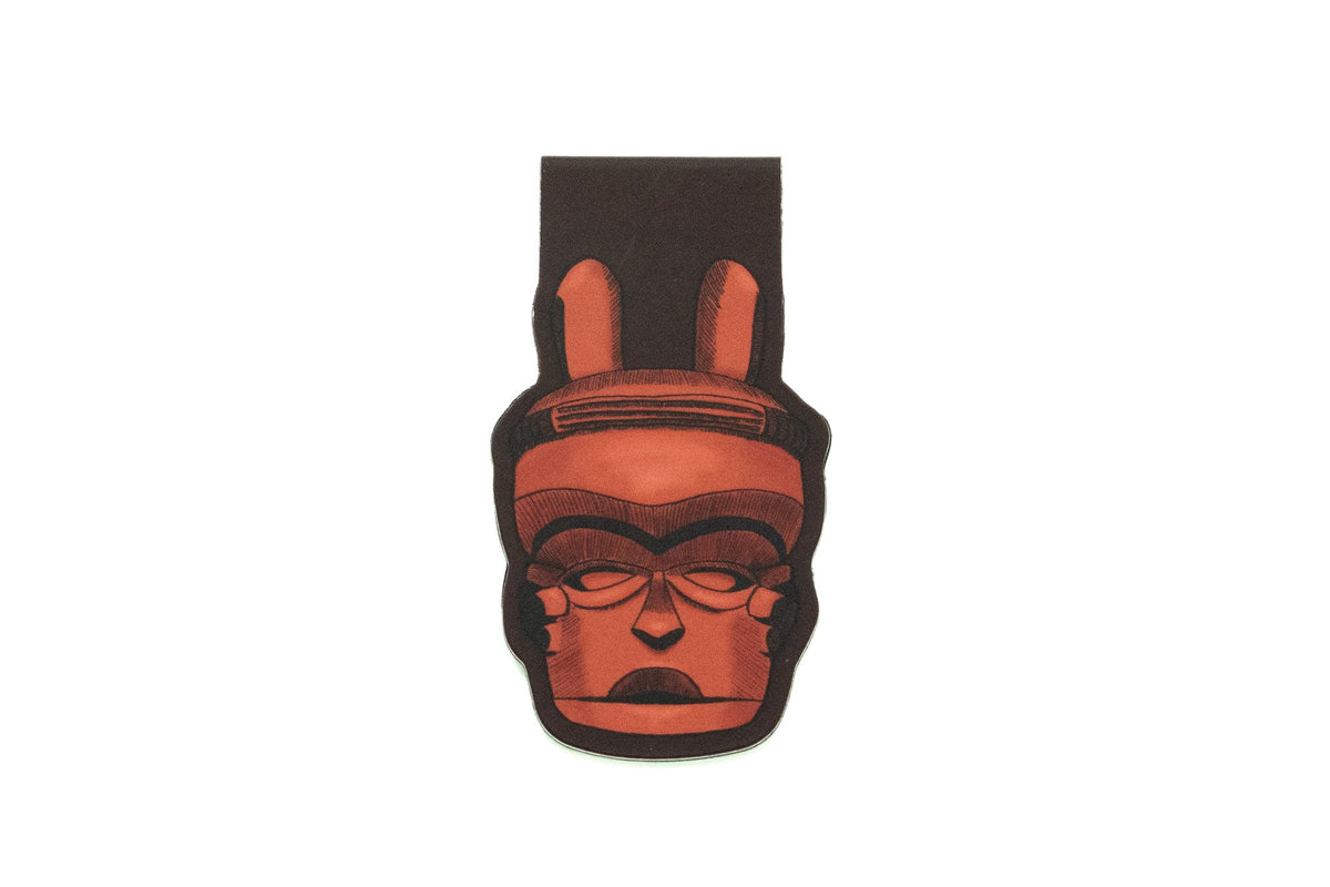 African Mask Magnetic Bookmark - Ibibio