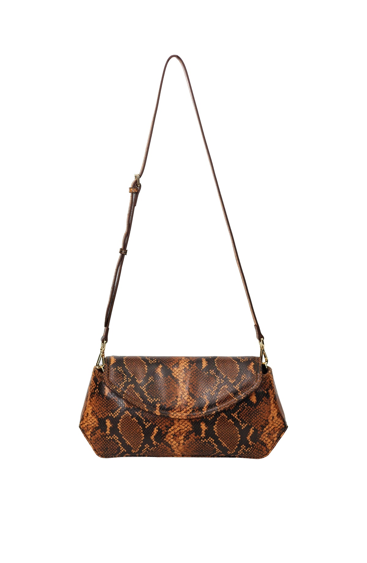 Malibu Clutch Brown Snake