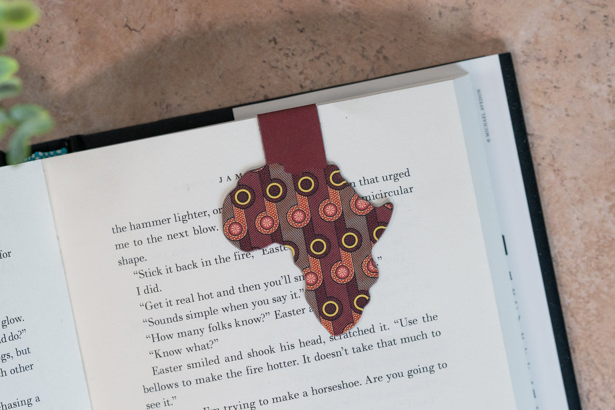 Magnetic Bookmark - African Print (BP)