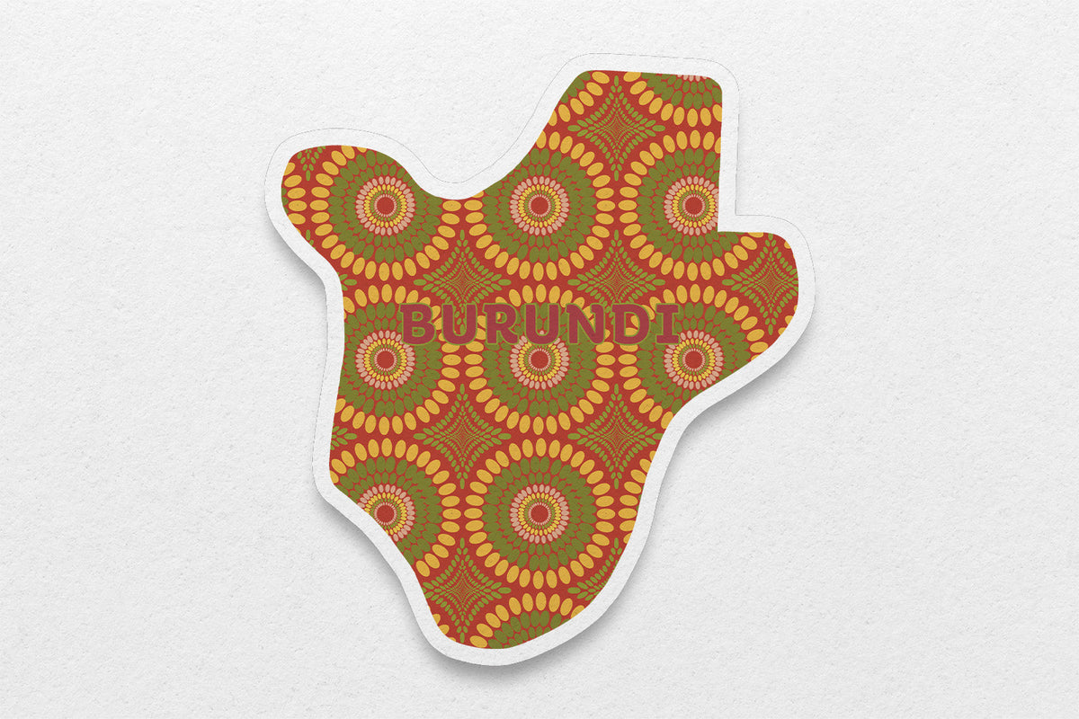 Burundi Sticker (East Africa)