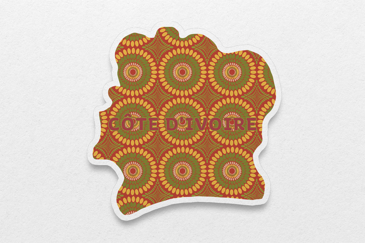 Côte D’ivoire Sticker (West Africa)