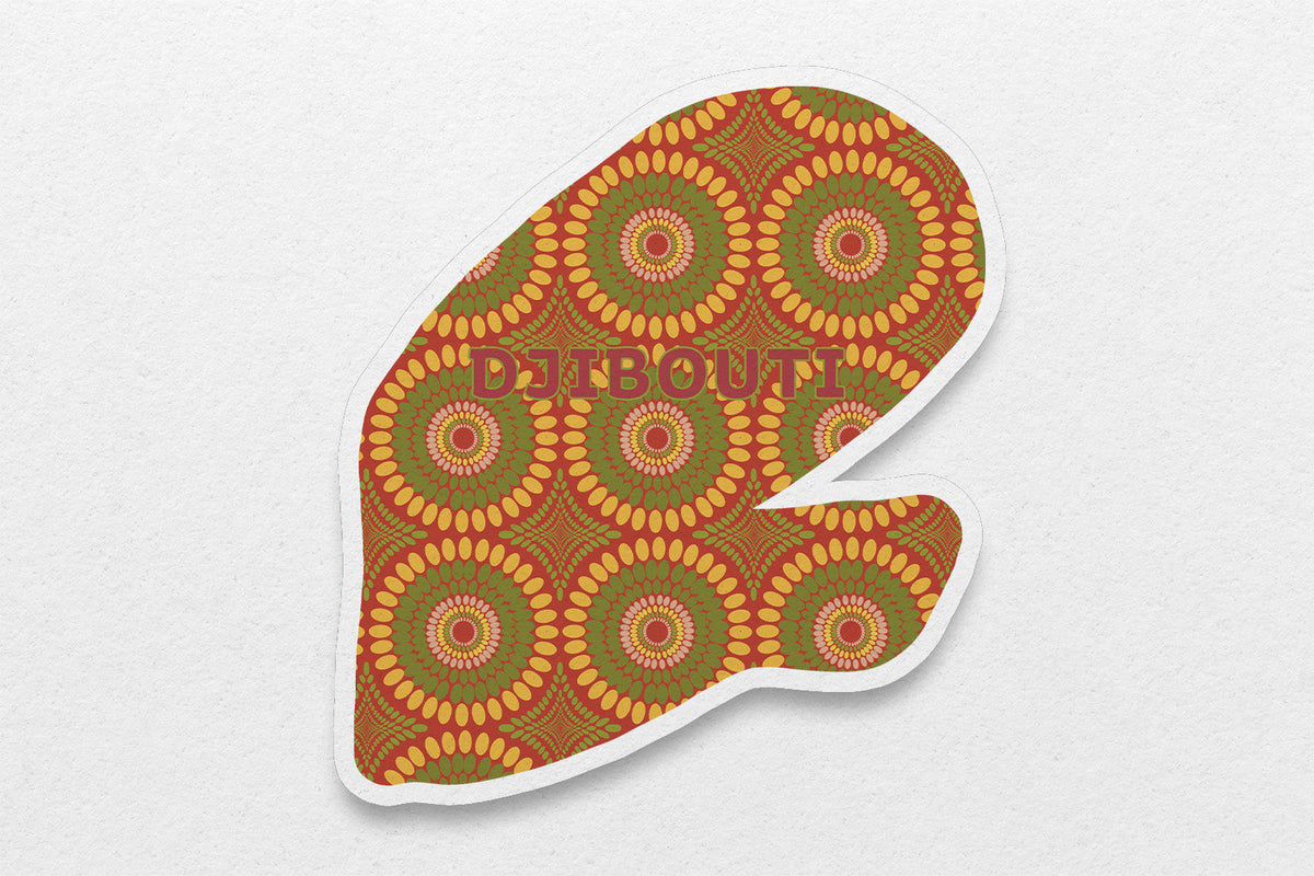 Djibouti Sticker (East Africa)