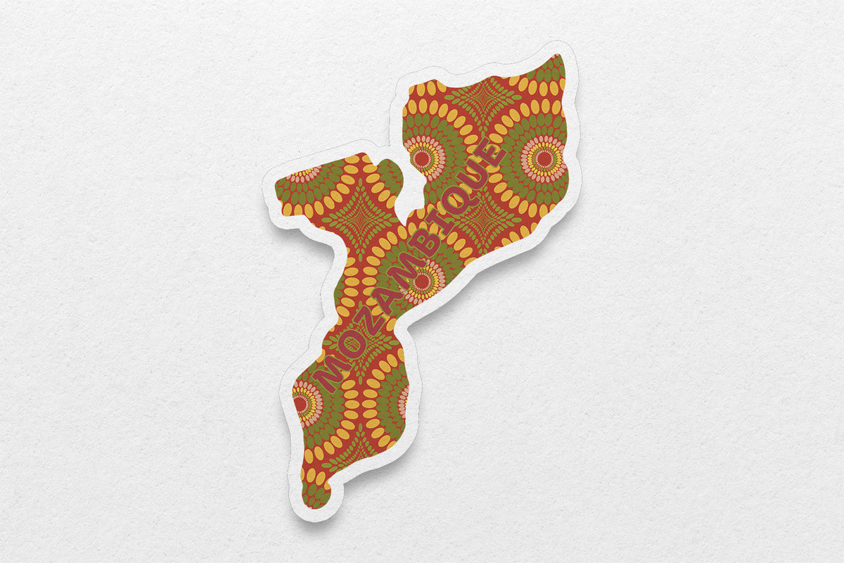 Mozambique Sticker (East Africa)