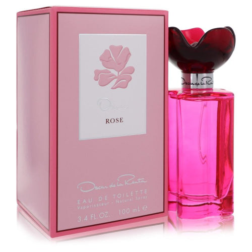 Oscar Rose by Oscar De La RentaEau De Toilette Spray 3.4 oz 3.4 oz / 100 ml / Alcohol, Amber, Woody, Aldehyde, Oils Women