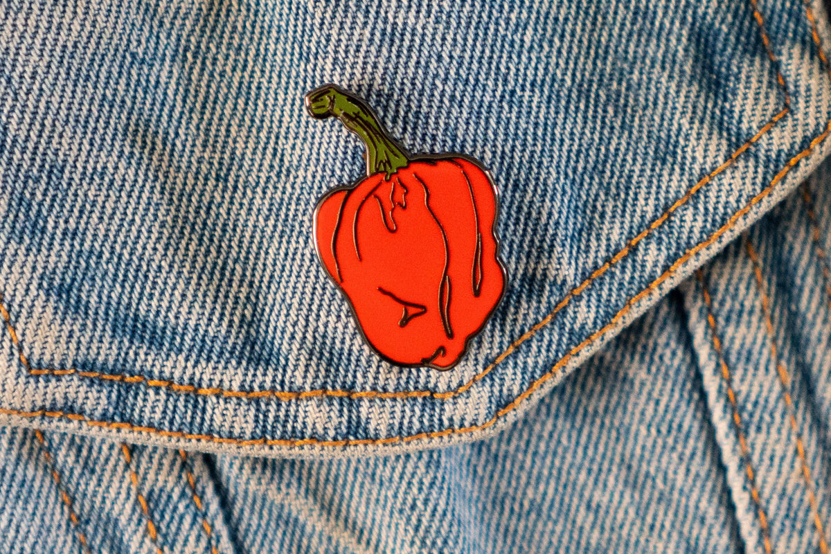 Scotch Bonnet Enamel Pin