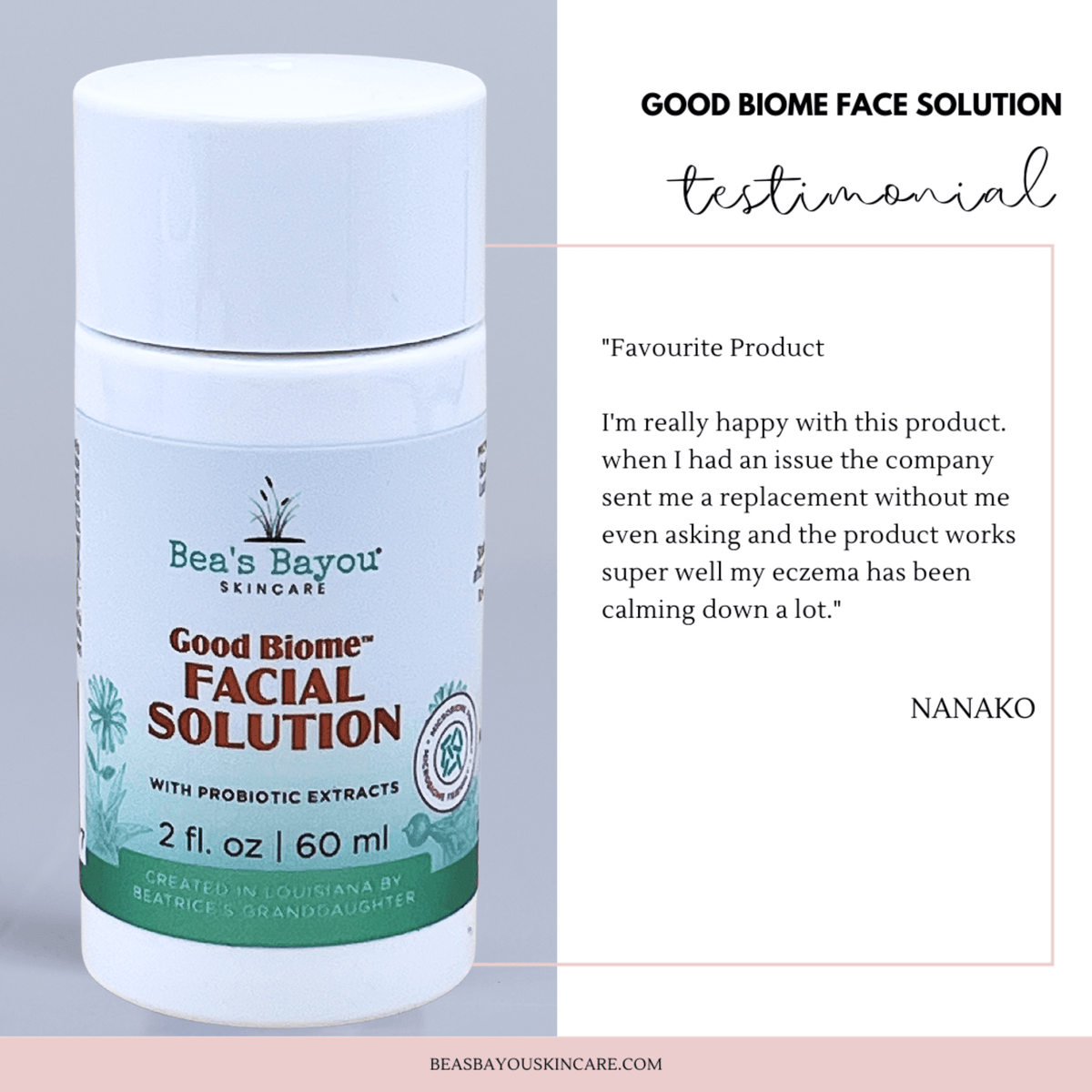 Prebiotic Facial Solution: Liquid AHA + BHA Serum | YeastDefense®️