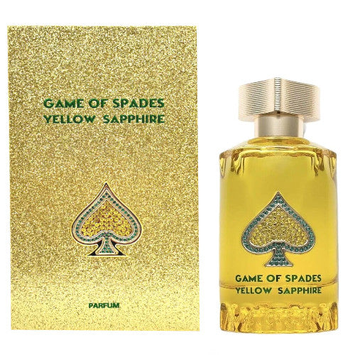 Game Of Spades Yellow Sapphire Jo Milano Parfum 3.0 oz Cologne Perfume Brand New