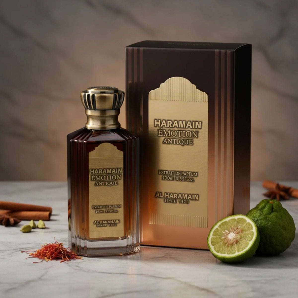 Al Haramain Emotion Antique Extrait Spray Unisex 3.3/3.4 oz 100ml
