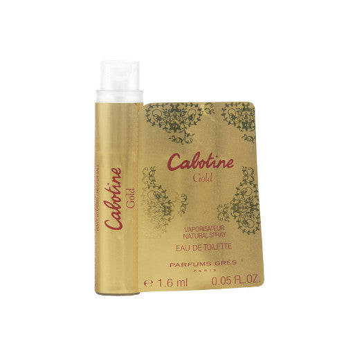 Cabotine Gold by Parfums De Gres 0.05 oz EDT Vial for Women Brand New