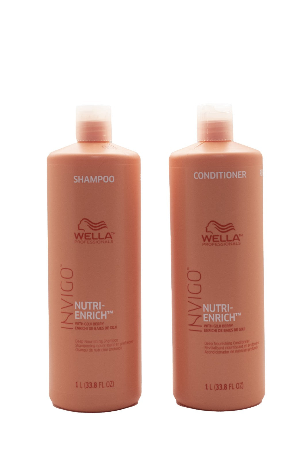 Wella INVIGO Nutri-Enrich Deep Nourishing Shampoo & Conditioner 1L/33.8 oz DUO