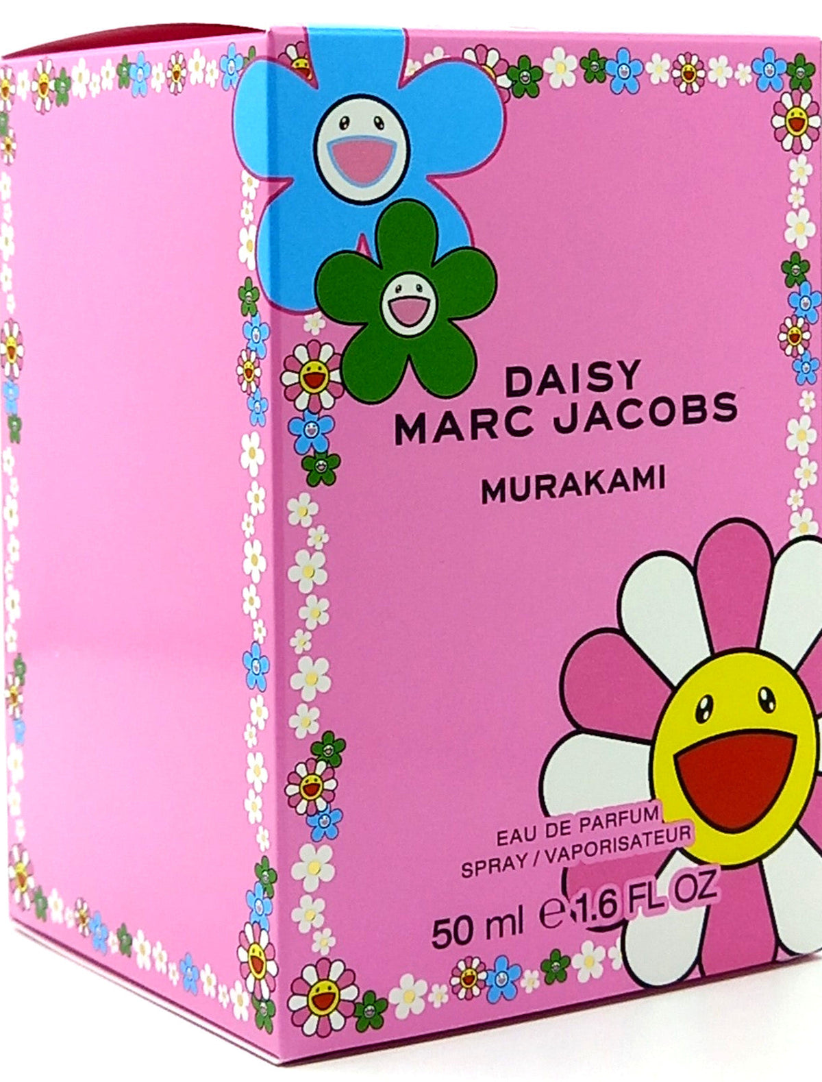 MARC JACOBS DAISY MURAKAMI PINK EAU DE PARFUM SPRAY FOR WOMEN 1.6 Oz / 50 ml NEW