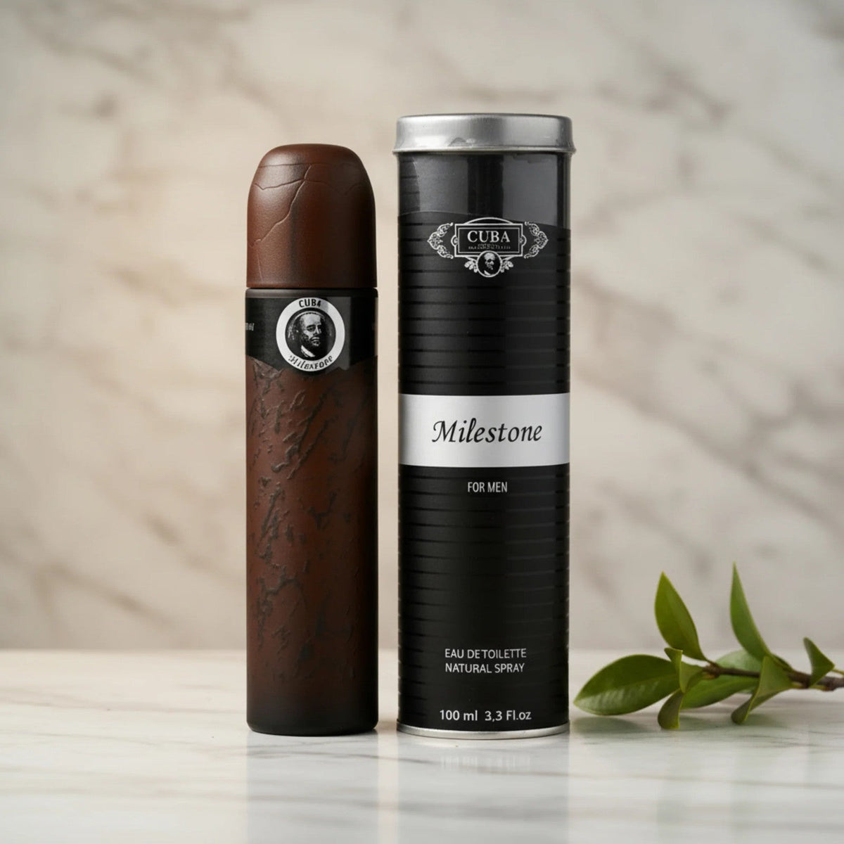 Cuba Milestone Eau de Toilette (EDT) Spray for Men 3.3 oz (New in Can)