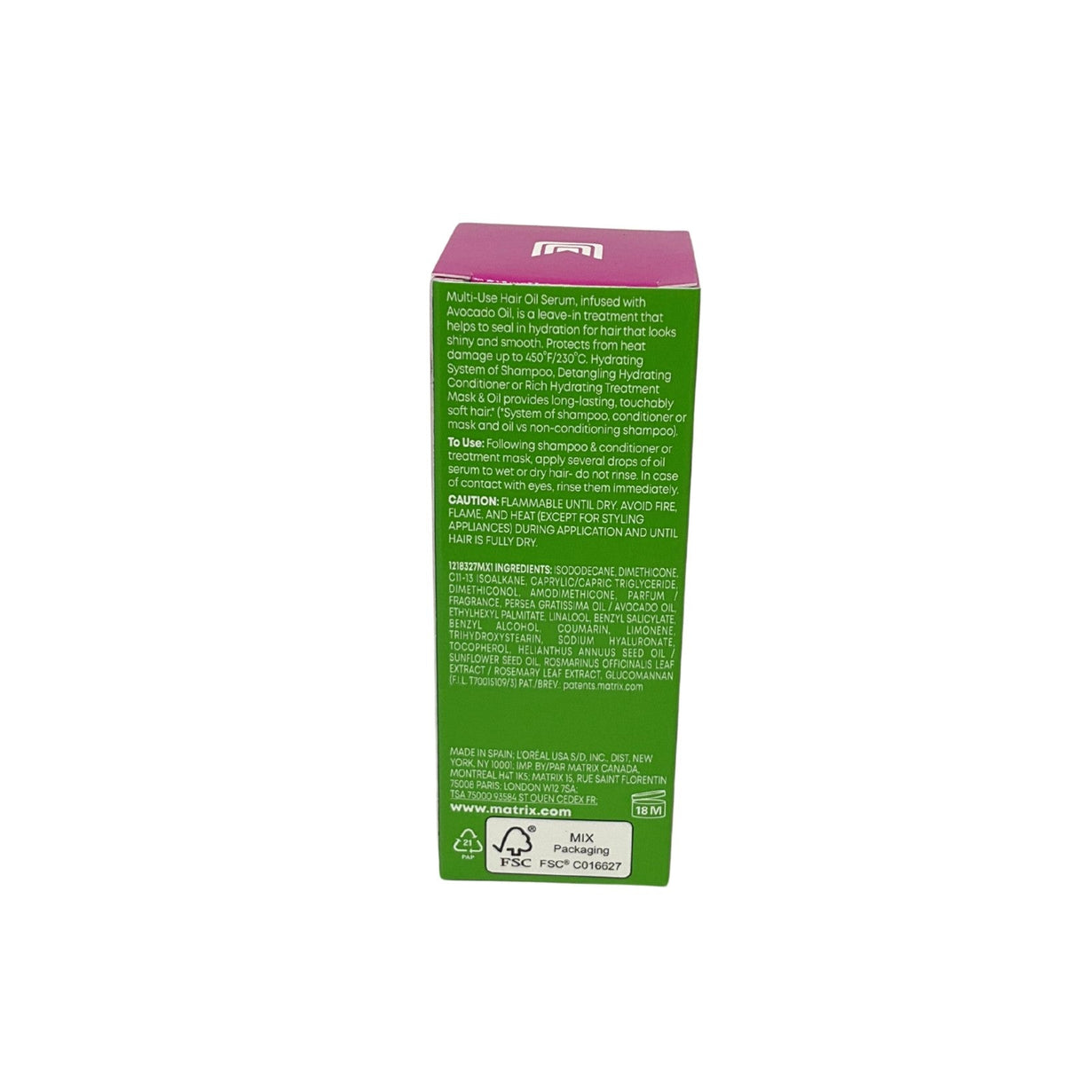 Matrix Food For Soft Multi-Use Hair Oil Serum 1.7 oz