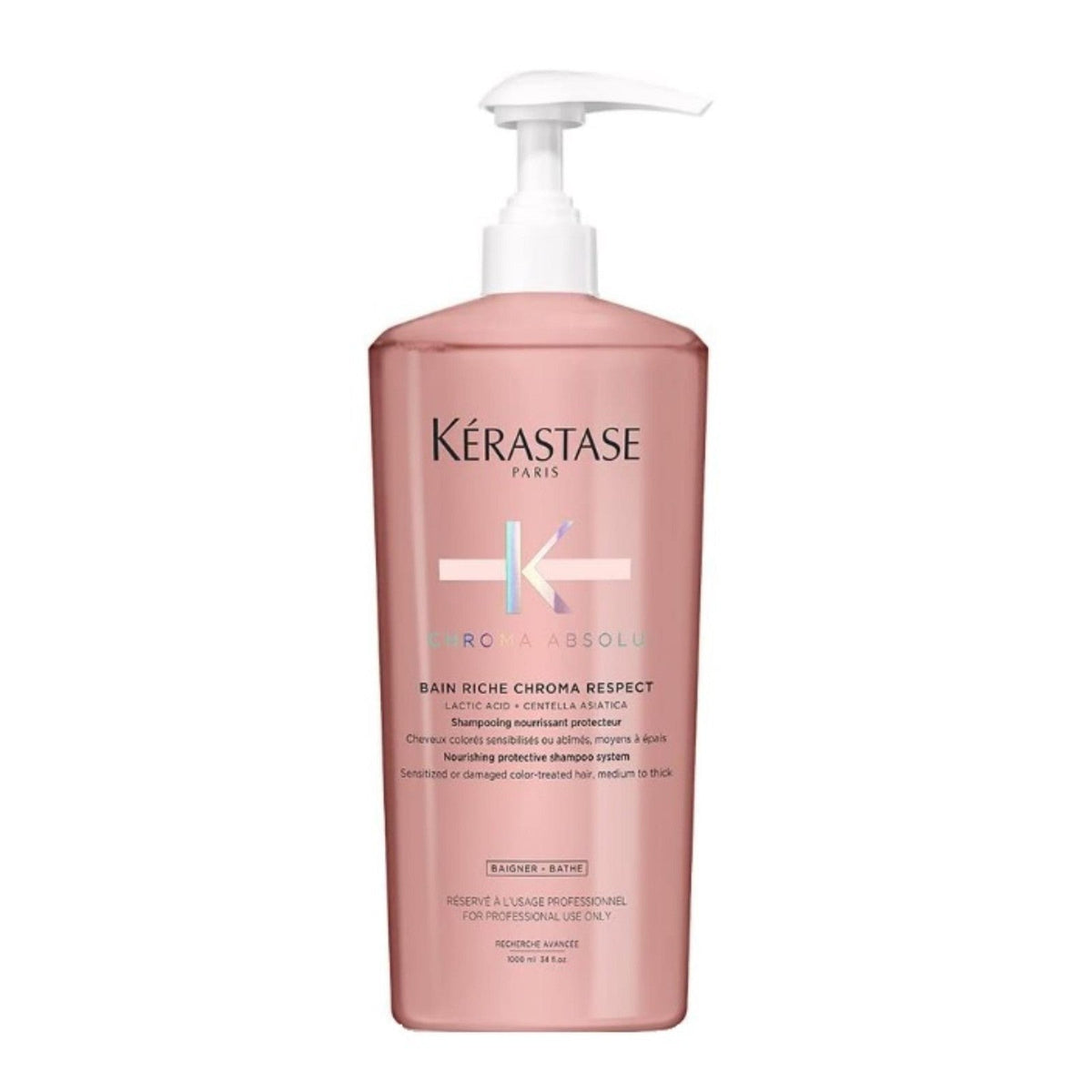 Kerastase Bain RICHE Chroma Respect 34 oz + PUMP