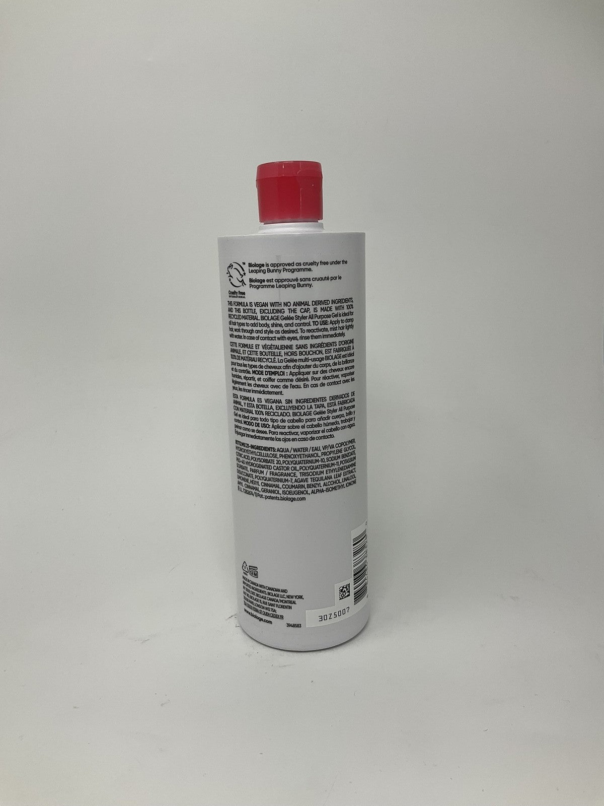 Matrix Biolage Styling Gelee Styler All-Purpose Gel 16.9 oz Green Pack
