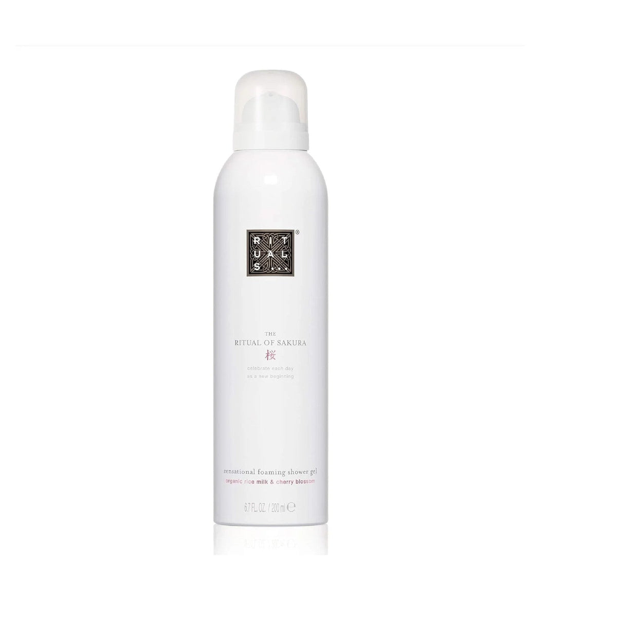 The Ritual of Sakura Foaming Shower Gel 6.7 oz, 200 ml New