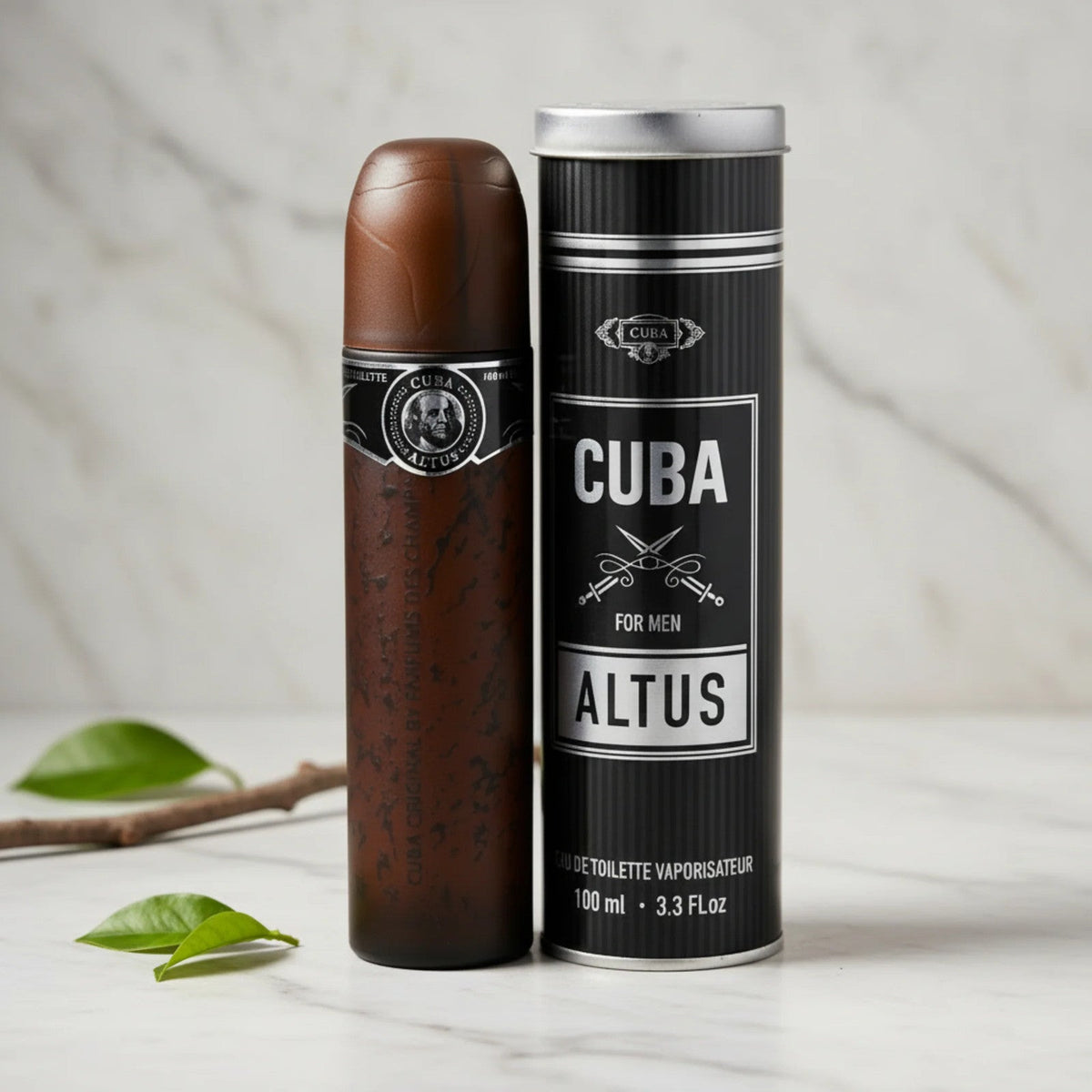 Cuba Altus Eau de Toilette Spray for Men 3.3 oz (100 ml) by Cuba