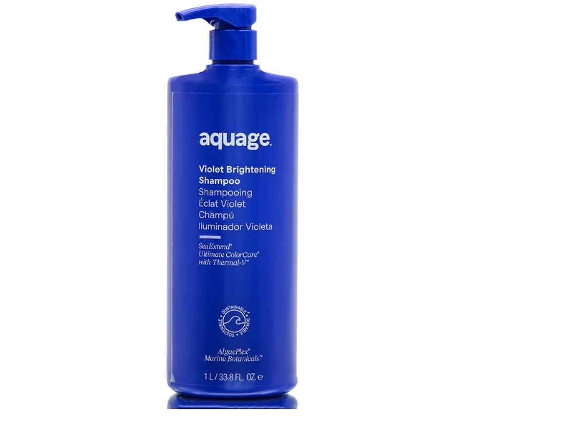 Aquage Violet Brightening Shampoo 33.8 oz NEW