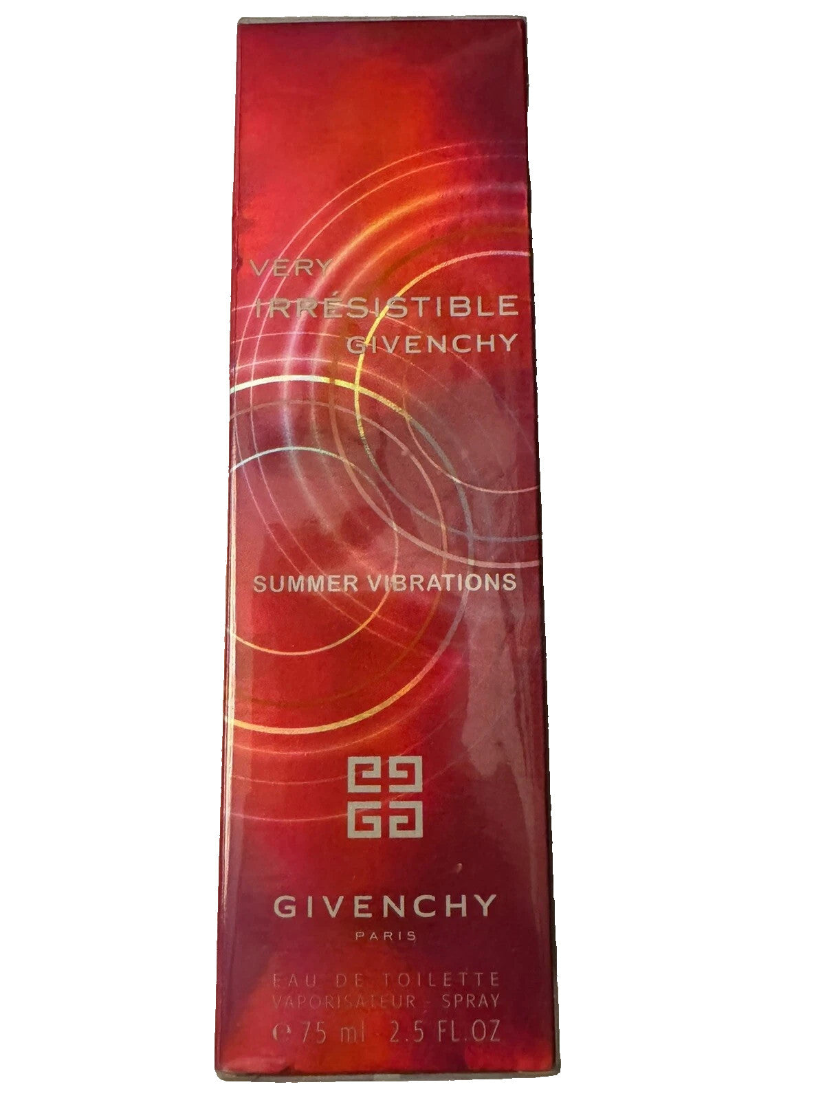 Givenchy Very Irresistible SUMMER VIBRATIONS 2.5 oz / 75 ml EDT NEW IN BOX