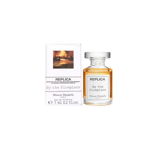 Mini Replica By The Fireplace by Maison M. 0.2 oz EDT Cologne Perfume New In Box