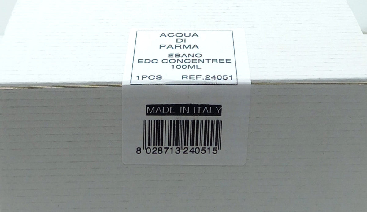 ACQUA DI PARMA COLONIA EBANO EAU DE COLOGNE CONCENTREE SPRAY 3.4 Oz / 100 ml NEW