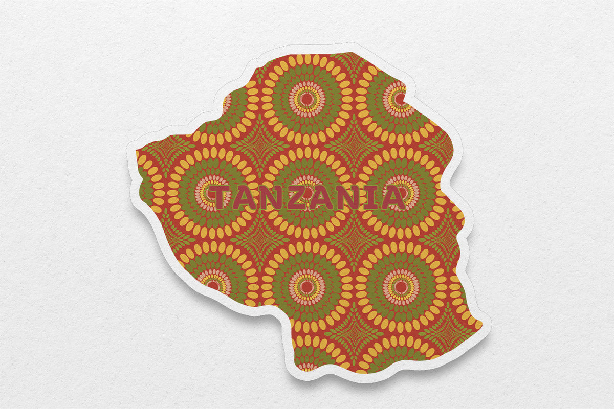 Tanzania Sticker (East Africa)