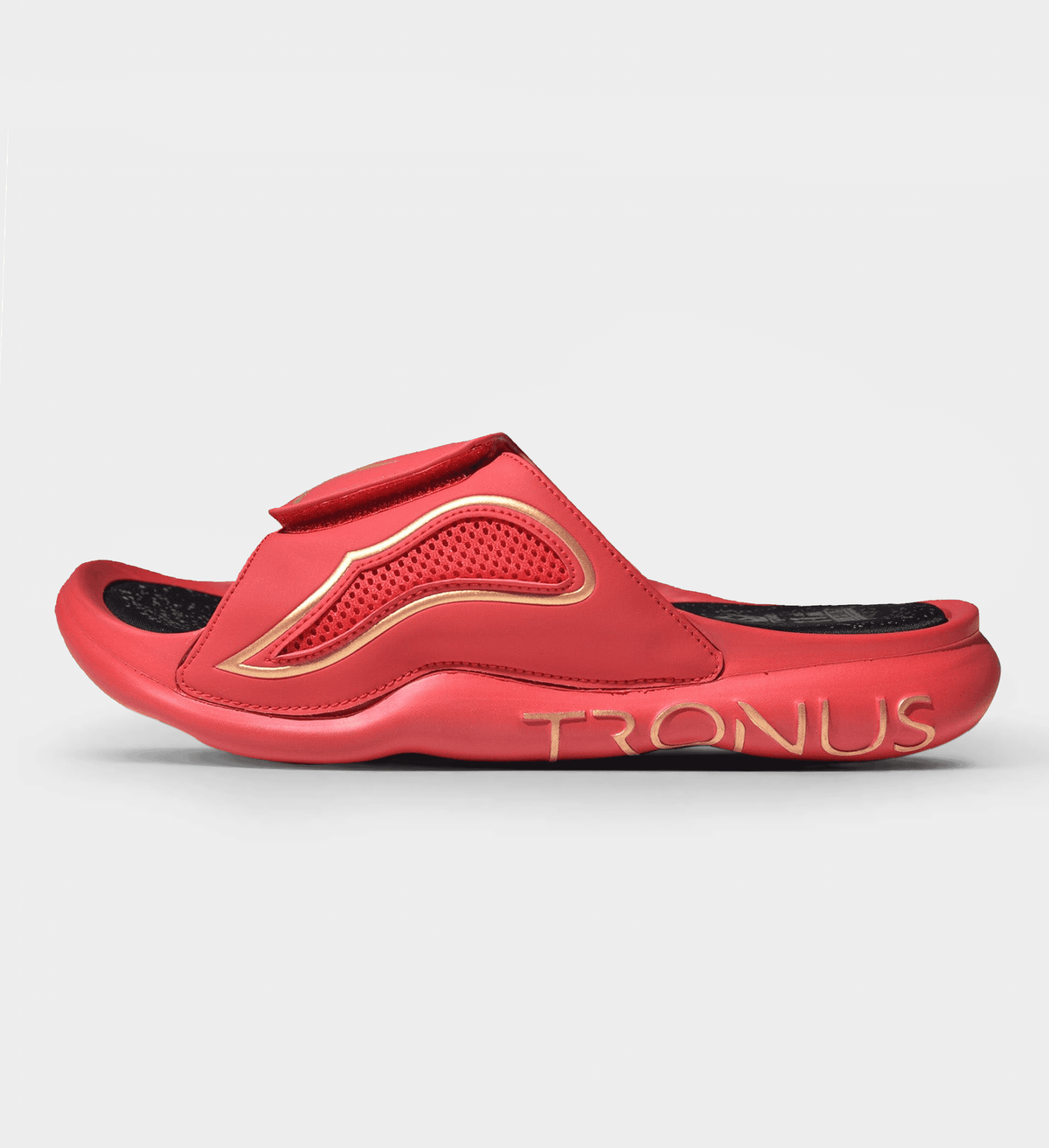 WOMENS LUXE SPORTS RECOVERY SLIDES FIRE