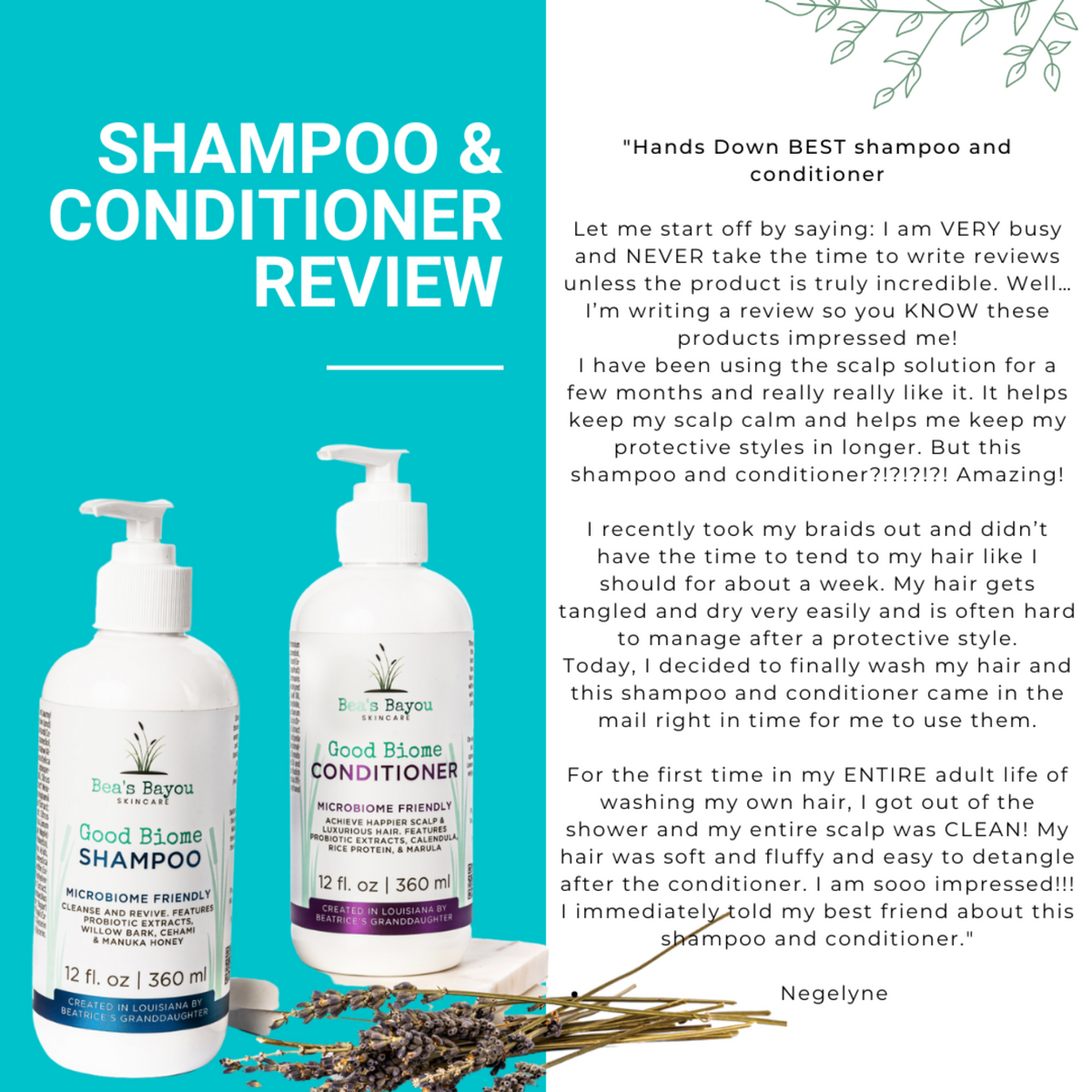 Good Biome Scalp Renew Shampoo | Itch Relief & Microbiome-friendly