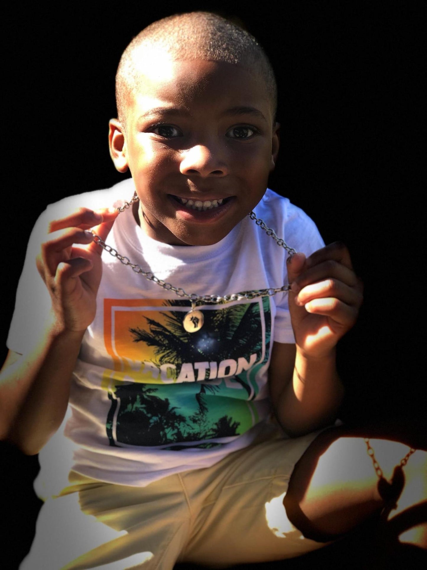 Tommie and John Stainless Steel Necklace