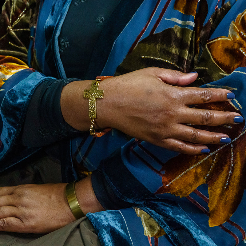Dauna's Cross Bracelet